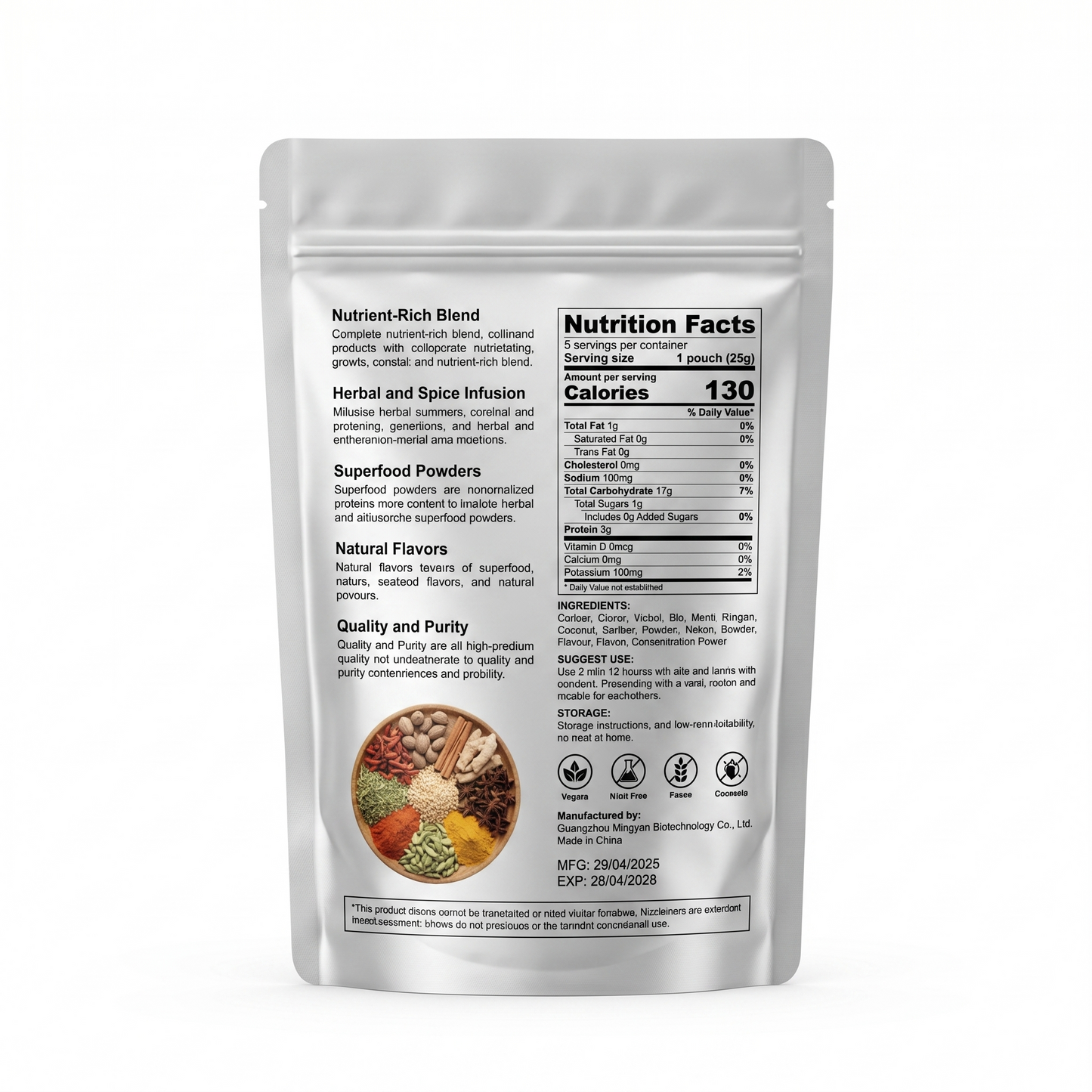 Pumpkin Seed Super Blend - Powder