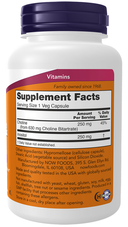 Choline & Inositol - 100 Caps