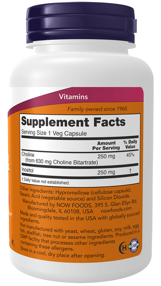 Choline & Inositol - 100 Caps