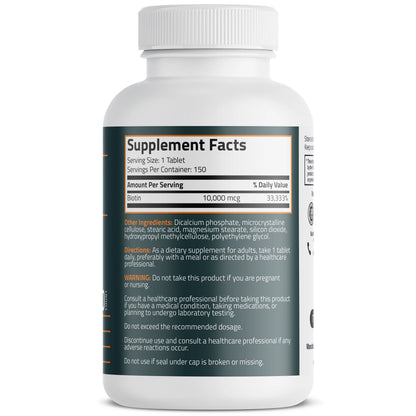 Biotin 10.000 MCG - Bronson