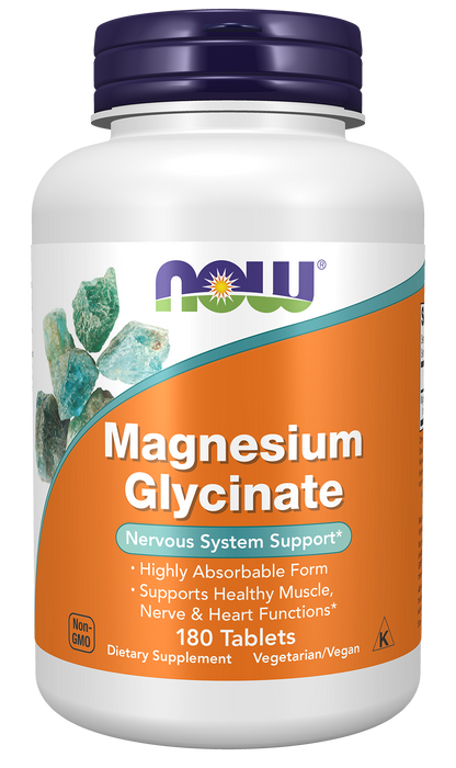 Magnesium Glycinate - 180 Tabs
