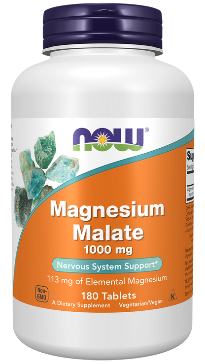 Magnesium Malate 1000mg - 180 Tabs