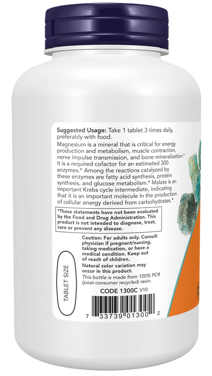 Magnesium Malate 1000mg - 180 Tabs