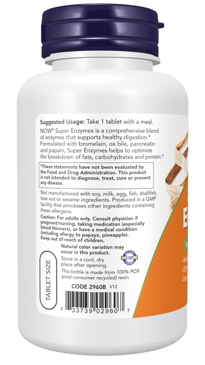 Super Enzymes - 90 Tablets