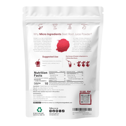 Organic Beet Root - Juice Powder