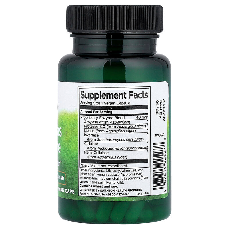 Anti-Gas Enzymes - 90 Caps