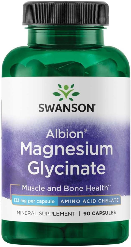 Magnesium Glycinate Albion - 90 Caps / Swanson