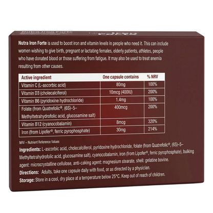 NutraIron Forte - 60 Caps