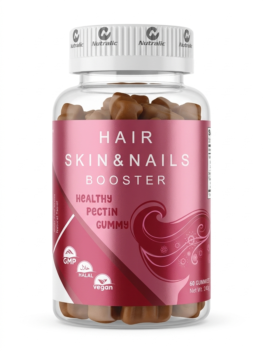 Nutralic Hair, Skin & Nails Booster Gummy (60 Gummies)