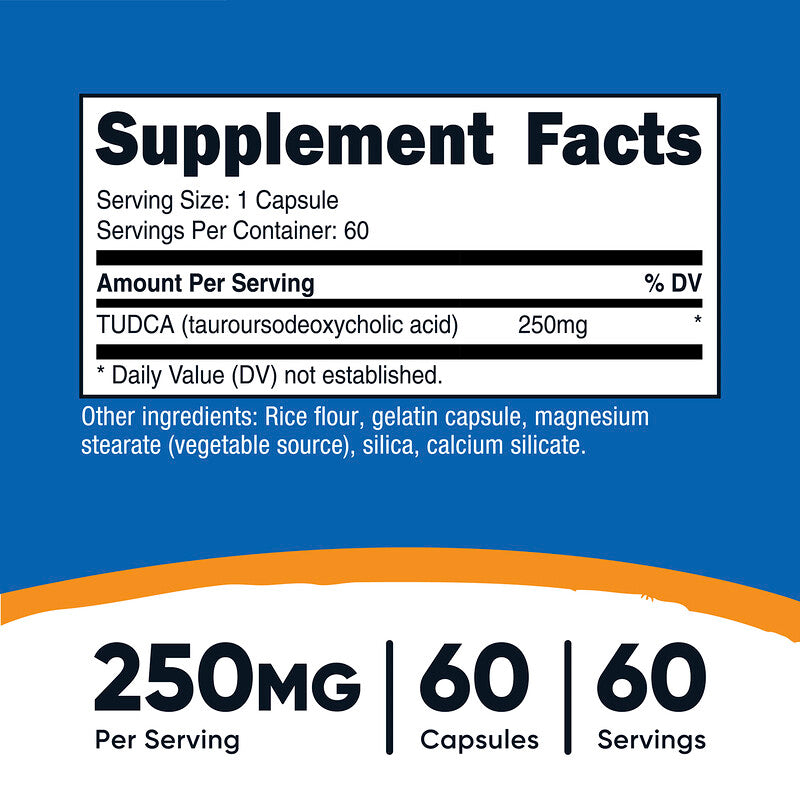 TUDCA, 250 mg
