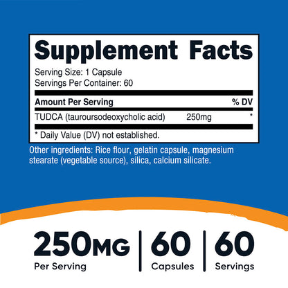 TUDCA, 250 mg