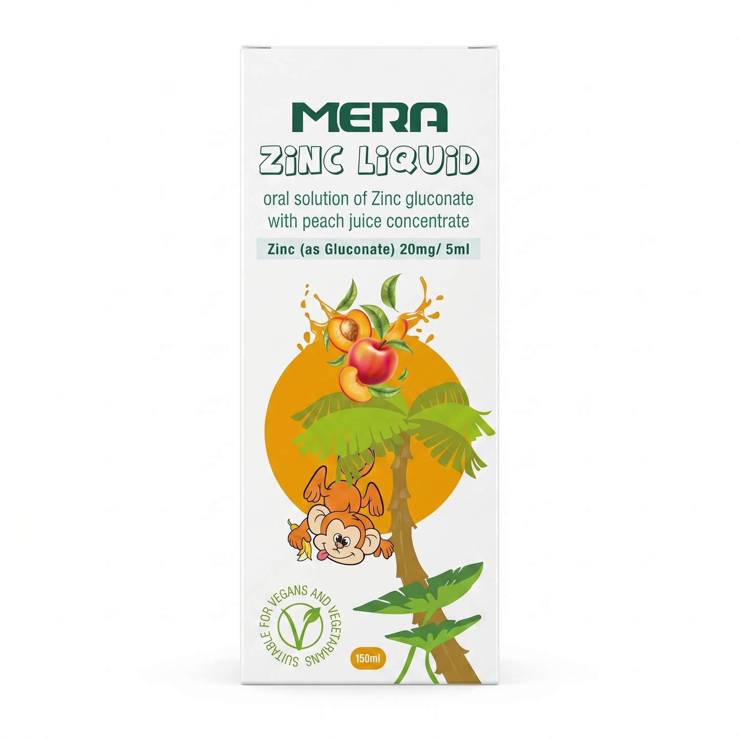Mera Zinc Liquid - Zinc Gluconate